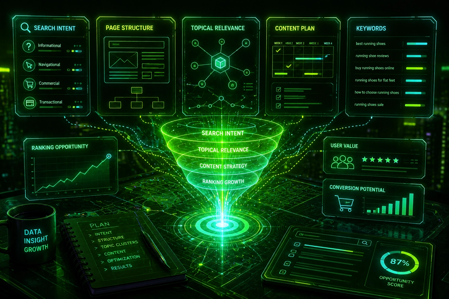 CyberVision SEO Content Strategy