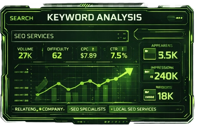 CyberVision SEO Keyword Analysis