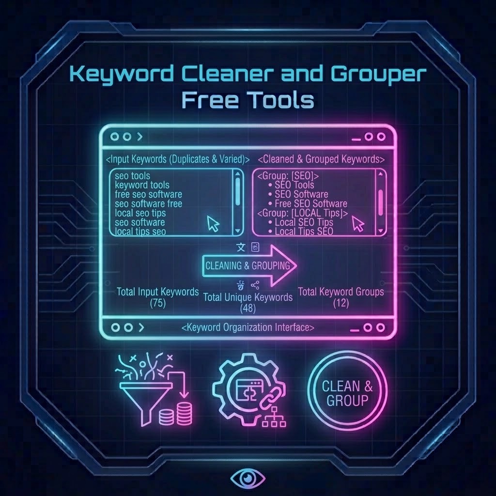 Keyword Cleaner and Grouper