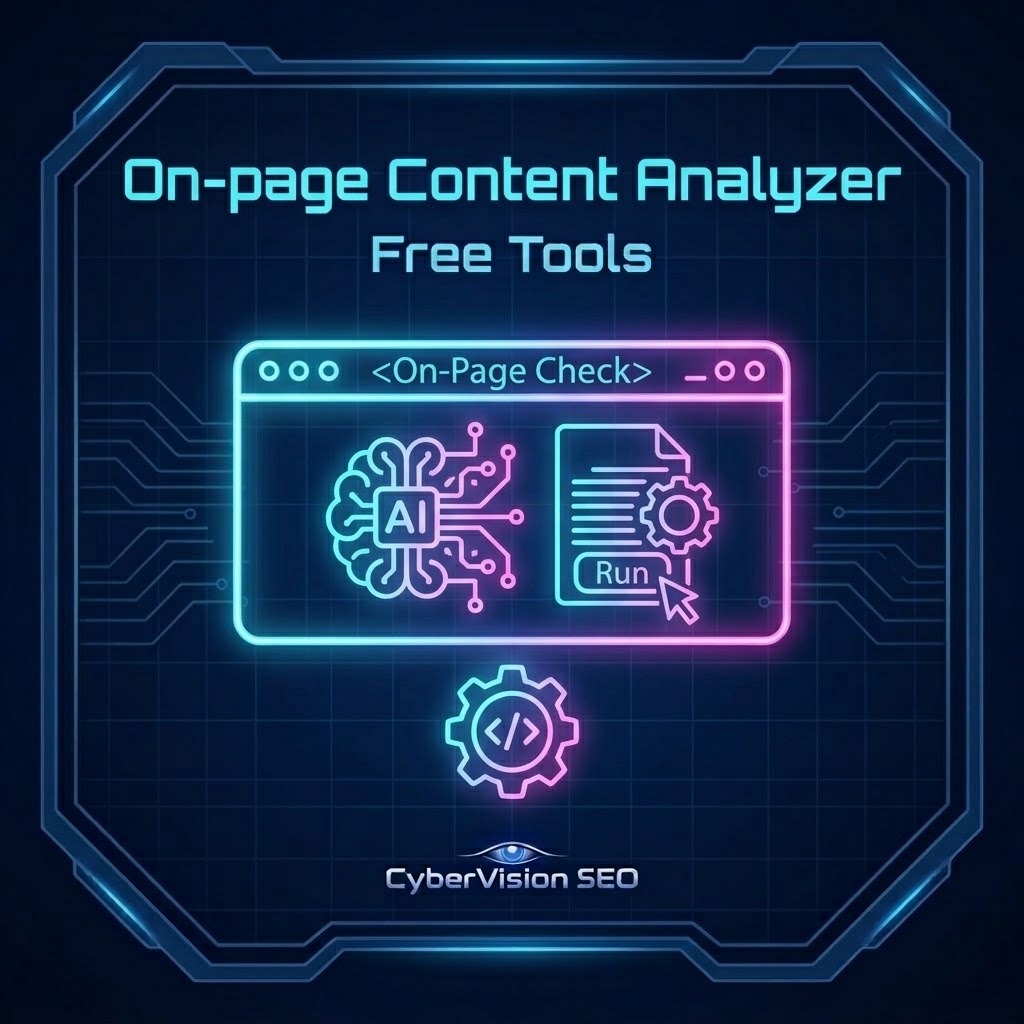 On-page Content Analyzer